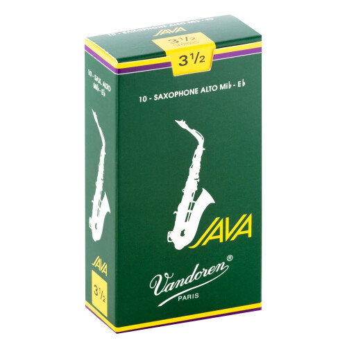 Vandoren SR2635 Alto Sax Java Reeds Sila 3.5; Pudelko 10