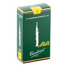 Vandoren SR302 Soprano Sax JAVA Reeds Strength 2; 10-es doboz