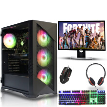 Gaming PC Bundle i7 4th Gen 16GB RAM 2TB + 240GB SSD GTX 750 Ti Win10 - Refurbished