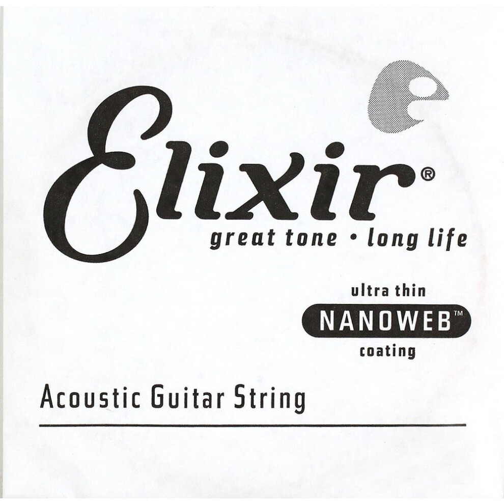 Corda Singola Per Chitarra Acustica Bronzo 80/20 Elixir® Strings Con Rivestimento Nanoweb® (.030)-image