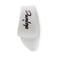 JIM DUNLOP 9013R P   as de pl   stico blancas para zurdos, tama   o grande, 12 unidades