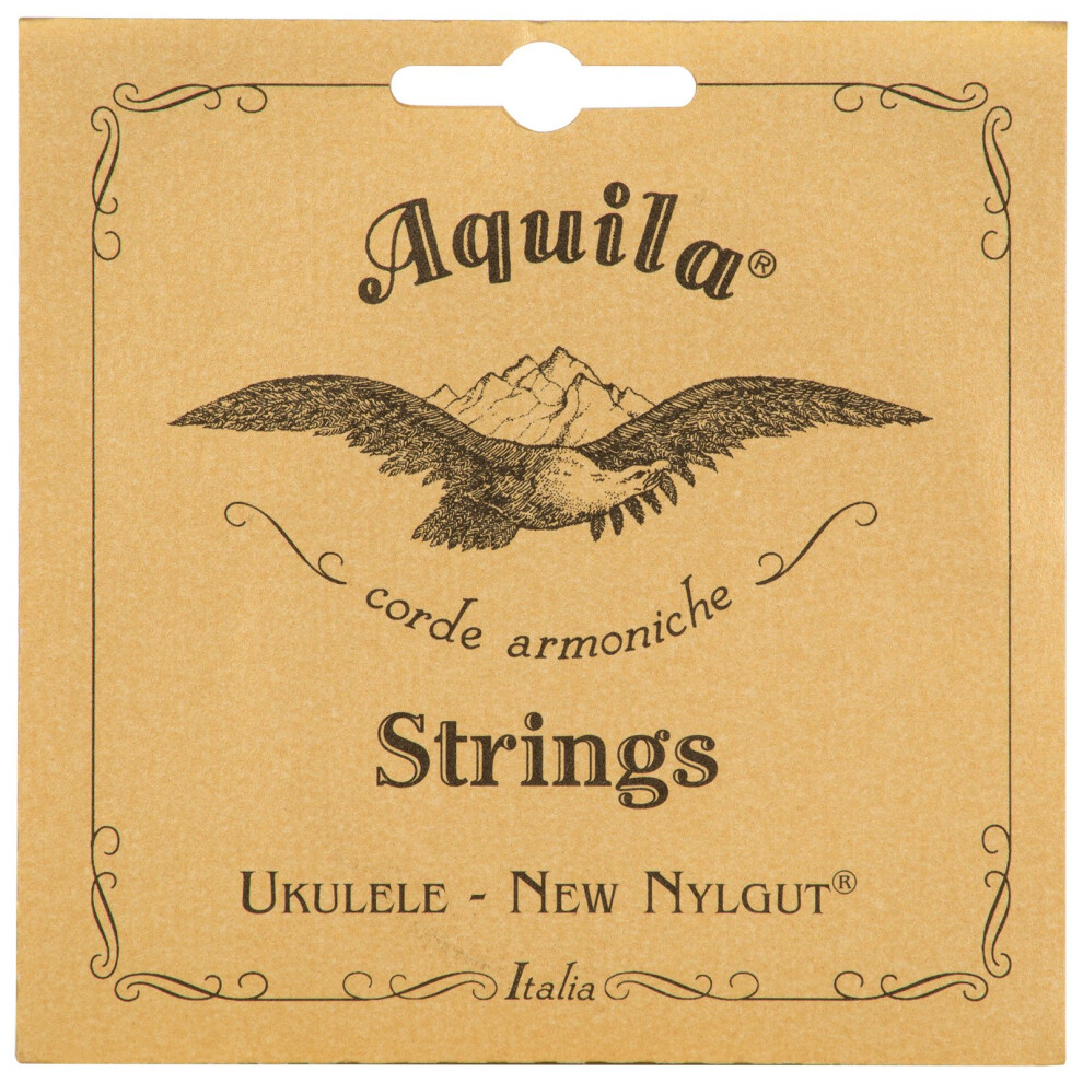 Aquila New Nylgut Aq -42 Banjo Ukulele Strings - Alto conjunto G - 1 de 4