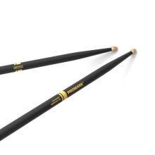 ProMark Forward Rebound 5B Podudzia ActiveGrip R5BAG Tacky Active Grip Finish Czarne pałeczki do perkusji Acorn Tip Drewno hikorowe - 1 para