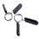 CAP Barbell Unisex Πρότυπες Σφιγκτήρες 1-Inch με Ελατήριο, Ζευγάρι, Πρότυπες 1