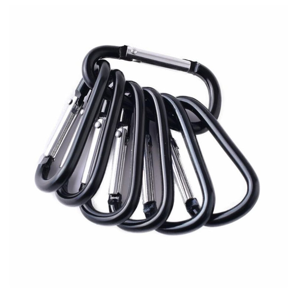 No. 6 D-Shaped Bold Aluminum Carabiner Outdoor Hang Buckle Buckle Hang Buckle