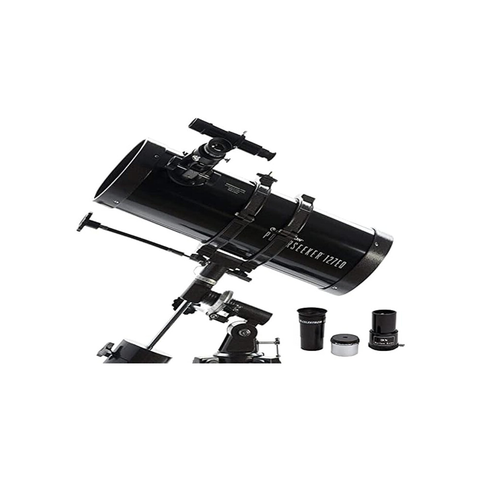 Celestron Powerseeker 127EQ MD Telescope, Black