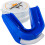 Meister Moldable Double Mouthguard w/Case - Blue 1