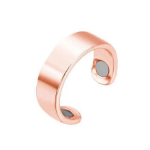 (Rose gold, One size) 2025 New Lymphatic Drainage Therapeutic Magnetic Ring, Apolloostory Lymphatic Drainage Therapeutic Magnetic Ring, Magnetic Lymph Detox Ring