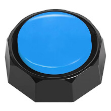 (Blue Sky, One size) New Upgrade Dog Buttons for Communication, Voice Recordable Buttons, Training Dogs Talking Recording Button, Funny Gift for Pet Cats Starter