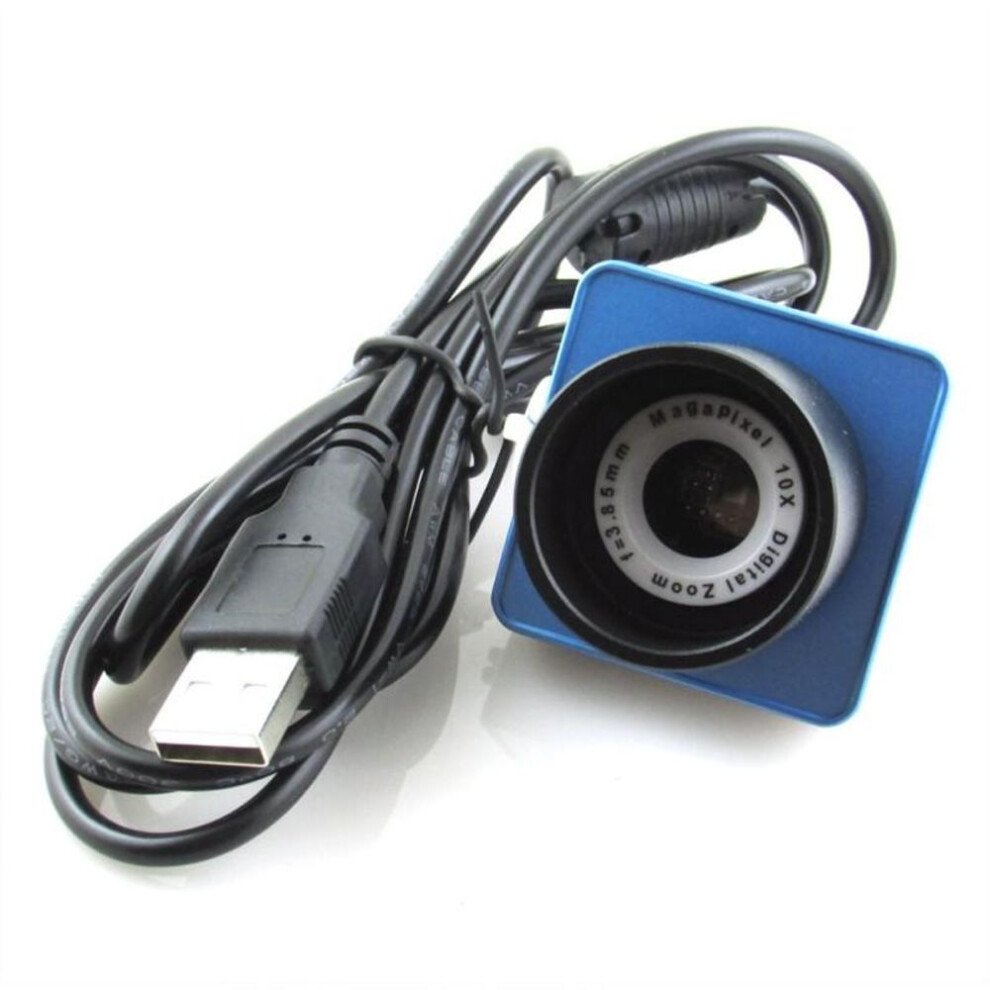 (blue) 30w Pixels 1.25" Usb Digital Lens Electronic Eyepiece Camera Astronomical Telescope Accessories