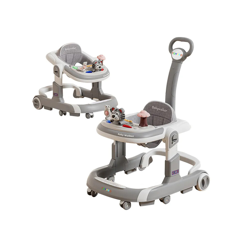 Baby Walker Foldable, Multi- Functional Wheeled boy and Girl Walker,
