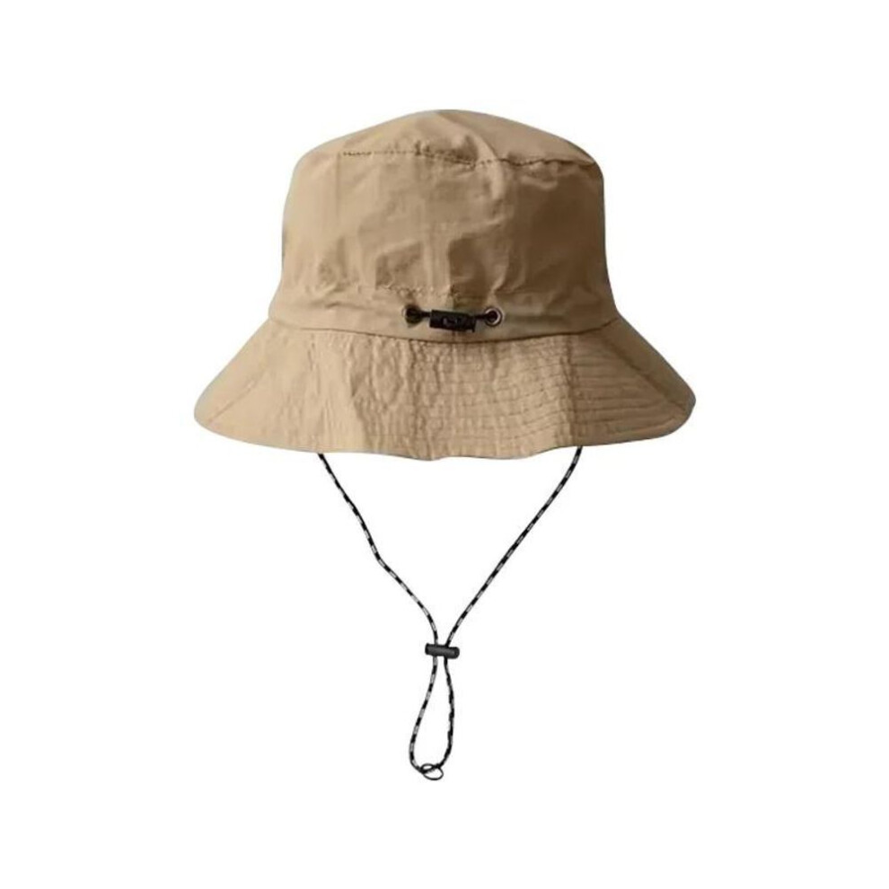 (khaki, 1pc) Portable Foldable Fisherman Hat Summer Anti-uv Camping Hiking Sun Hats Mountaineering Caps Uv Protection Panama Bucket Hat Outdoor Waterproof Cap