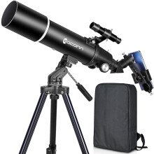 Telescopes for Adults Astronomy, 80mm Aperture 600mm Refractor Telescope