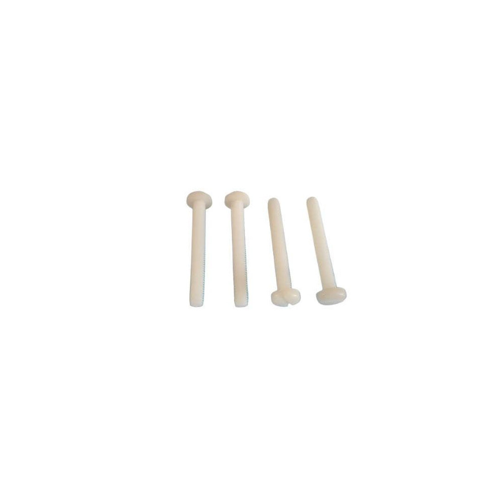 Nylon Bolts Slotted Head 6Mm X 40Mm Wing Fixing Bolts X 4 3172924112804