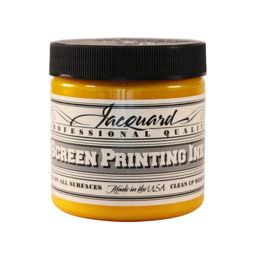 (Yellow) Jacquard Professional Screen Printing Ink 2