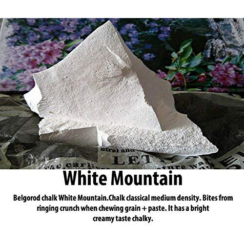 Spiselig kridt """" White Mountain """" 200gr. 2