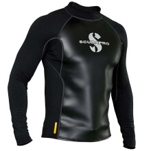 SCUBAPRO Herren Hybrid Thermal Tauchoberteil Langarm Gr??e L Schwarz