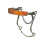 Reinsman 951 Mechanical Hackamore with Flat Leather Nose; Stage C 1