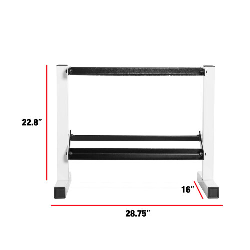 CAP Barbell Vit 24" Hantelställ 1