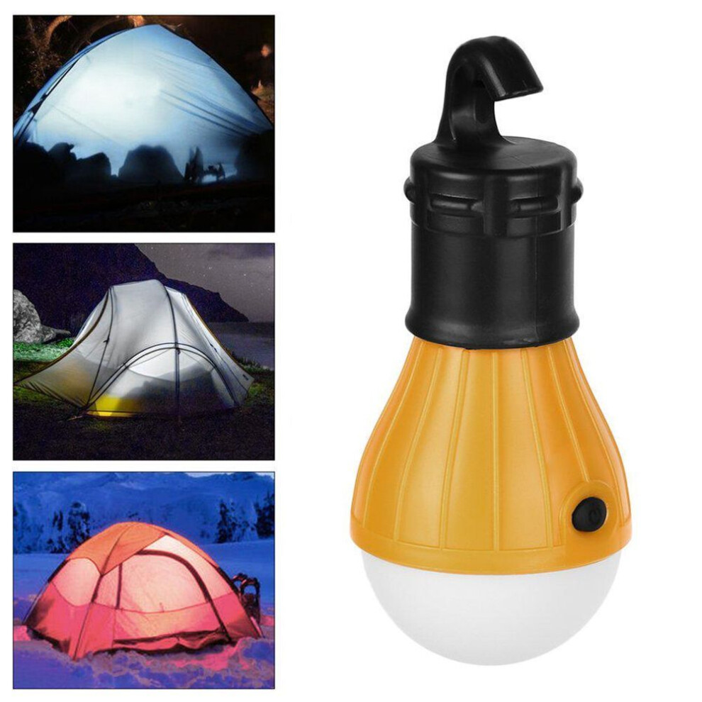 (yellow) Outdoor Hanging Lamp Spherical Camping Lamp Emergency Signal Lamp Handheld Led Hook Lamp Lamp Outdoor Tent Lamp Headlamp  Unique