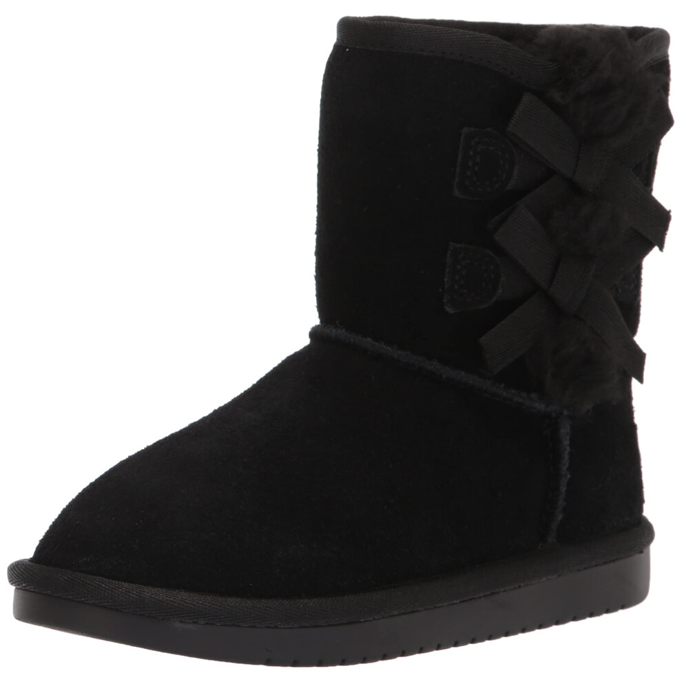 Koolaburra by Ugg Bottes courtes Victoria unisexes pour enfants Noir 5 Toddler