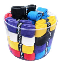 ALIEN PROS Tennis Racket Grip Tape (60 Grips) - Precut and Dry Feel Te