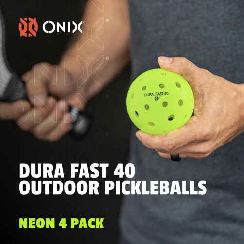 Onix Dura Fast 40 Pickleballs d'ext?rieur - N?on 1
