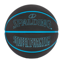 Spalding Street Phantom Outdoor-Basketball, Neonblau, 29,5 Zoll