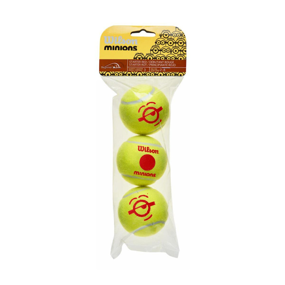 Balles de tennis WILSON Minions Stage 3