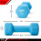 Jfit Neoprene Dabbell Pairs 5 lb 4