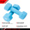 Jfit Neoprene Dabbell Pairs 5 lb 5