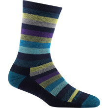 Calcetines ligeros con amortiguaci   n Phat Witch Crew para mujer de Darn Tough (estilo 1644) - Verde azulado oscuro, mediano