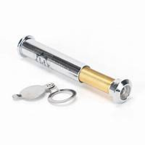 Door VIEWER 180 Degrees SPY Hole Polished Chrome 2