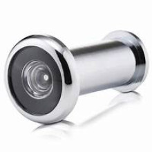 Door VIEWER 180 Degrees SPY Hole Polished Chrome