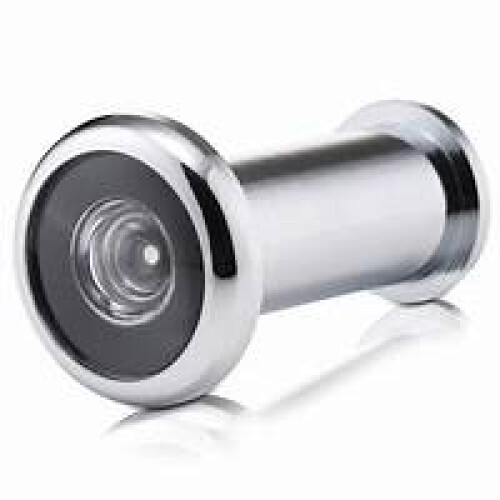 Door VIEWER 180 Degrees SPY Hole Polished Chrome