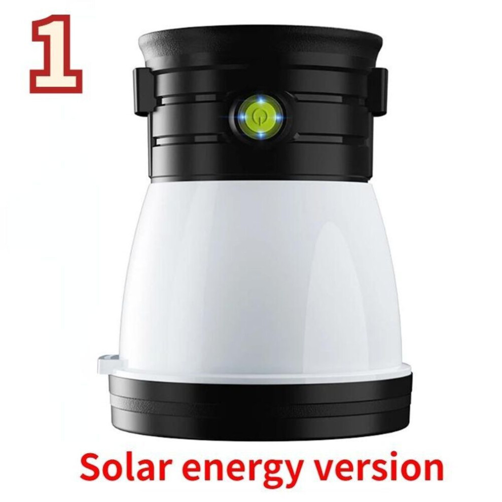 (solar energy-1200MAH) Solar Lights Portable Camping Lamp Camping Tent Outdoor Lighting Rechargeable Emergency Lamp Pendant Lamp Portable Camping Light