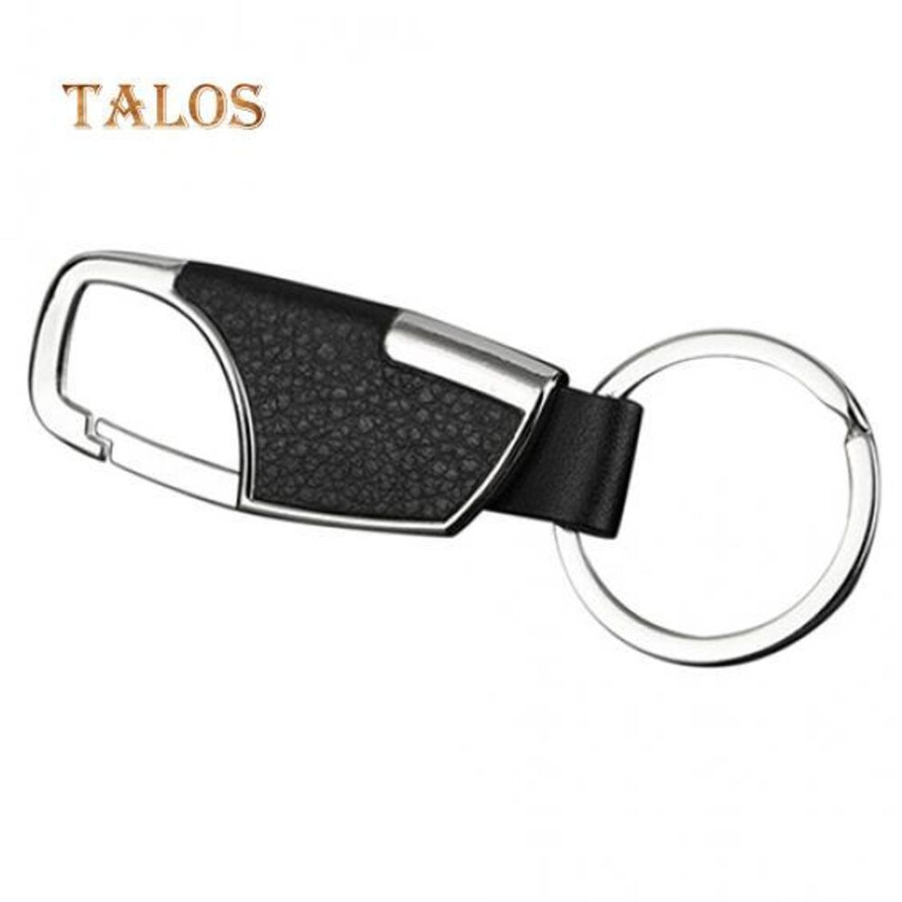 Men&apos;s Fashion Creative Metal Car Keyring Keychain Key Chain Ring Keyfob Gift Suspension Trinket