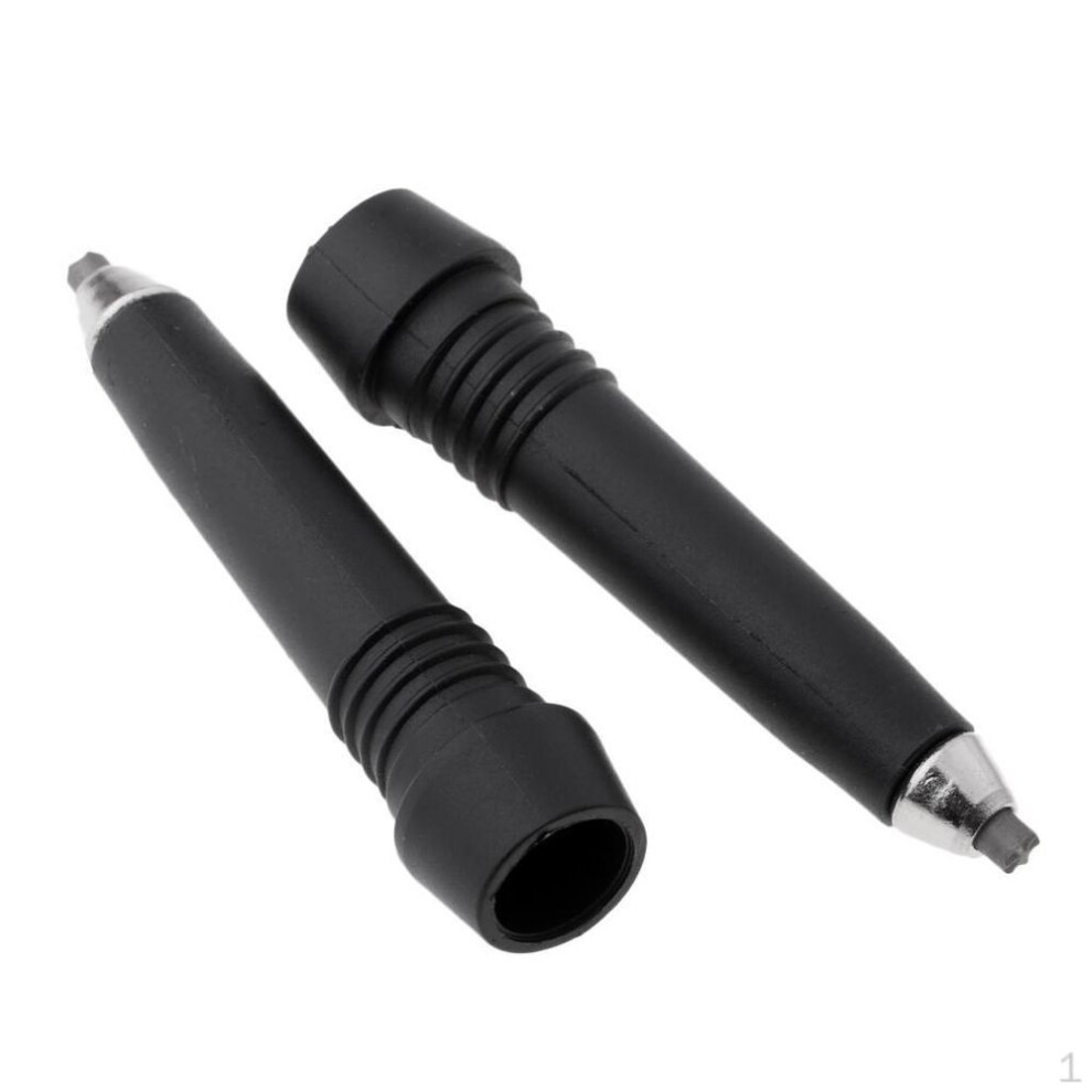 2pcs Carbon Tungsten Steel Trekking Stick Pole Rod Outdoor Mountaineering