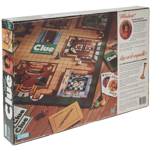 Hasbro Parker Brothers Clue Classic Detective Game 2