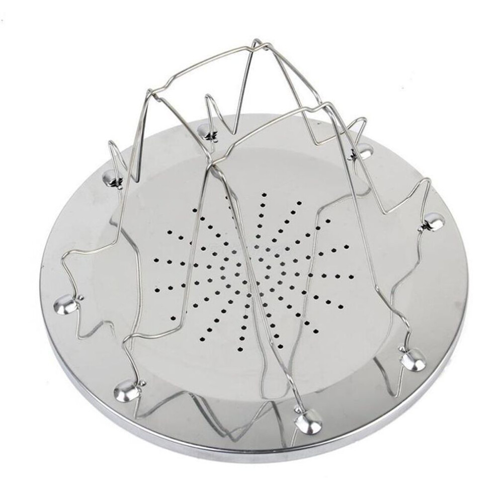 4 Slice Folding Camping Toaster For Gas Hob Cooker
