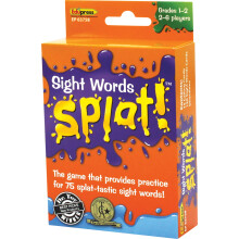 Edupress EP3758 SPLAT -kortspil Karakterer 1 til 2 1,3 """" H?jde 3.6 """" Bredde 7 """" L?ngde Multicolor