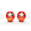 Daruma Doll Paper-Mache 3.75"" Tall 3