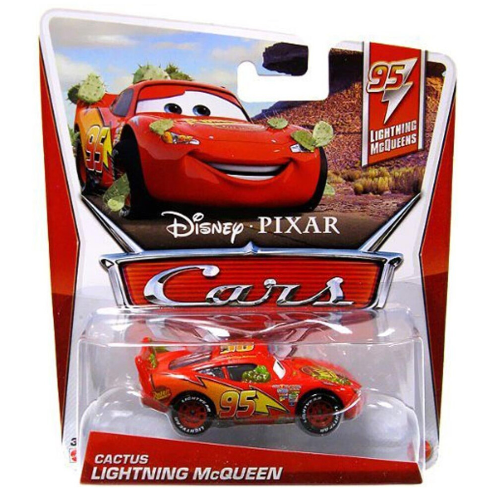 V?Hicule Moul? Sous Pression Cactus Lightning Mcqueen De Cars 95 De Disney/Pixar Lightning Mcqueen-image