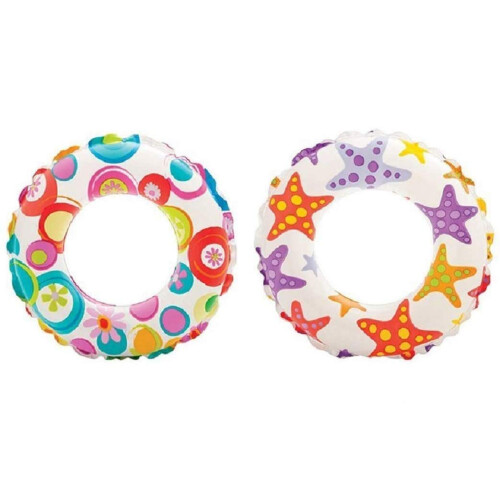 Intex Intex - Recreation Lively Print Schwimmring Summer Fun 2er Pack Sortiert