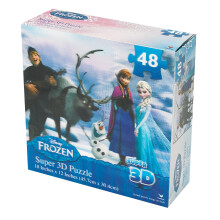 Disney Frozen Super 3D-Puzzle (48-teilig) Die Stile knnen variieren
