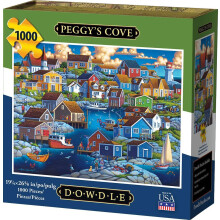 Dowdle Folk Art Peggy's Cove Puzzle (1000 Teile)