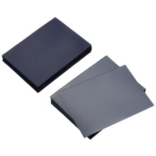 KMC Full Size Hyper Matte Sleeves (confezione da 80) Blu Misura standard adatta a MtG Weiss Pokemon