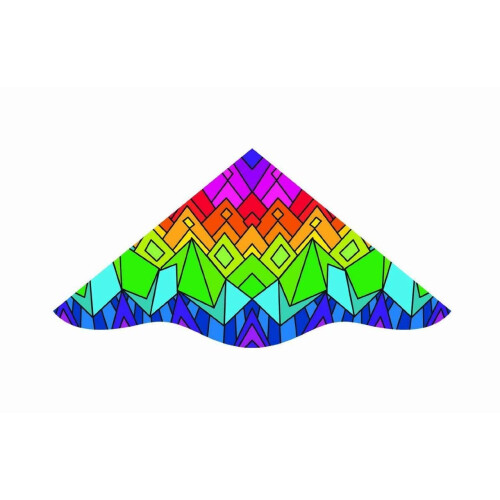 DLX Delta 42 polegadas Nylon Delta Delta Kite: Crystal