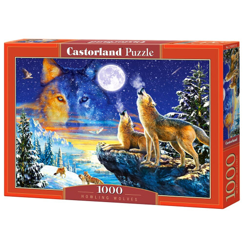 Castorland Παζλ Ουρλιαχτά Λιοντάρια (1000 Κομμάτια)