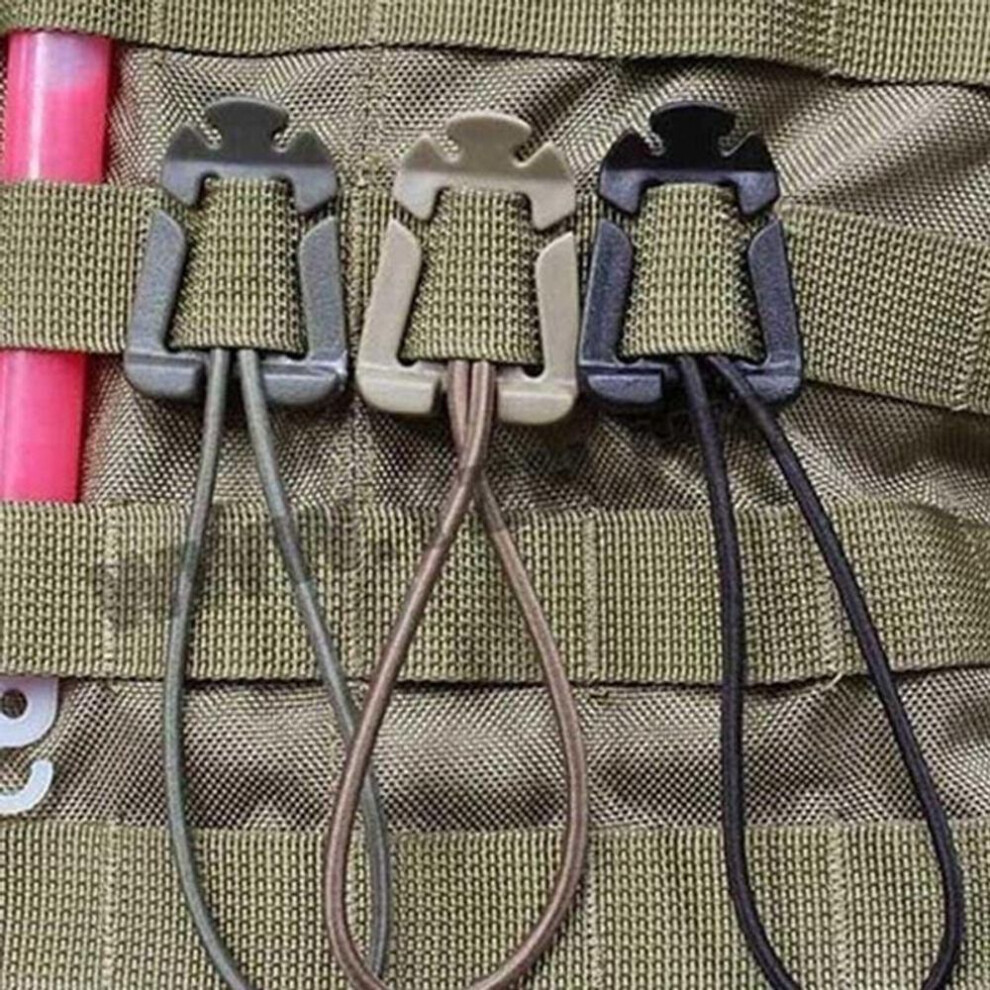 5pcs Webdom Web Dominator Backpack Buckle Elastic Rope Webbing Clamp